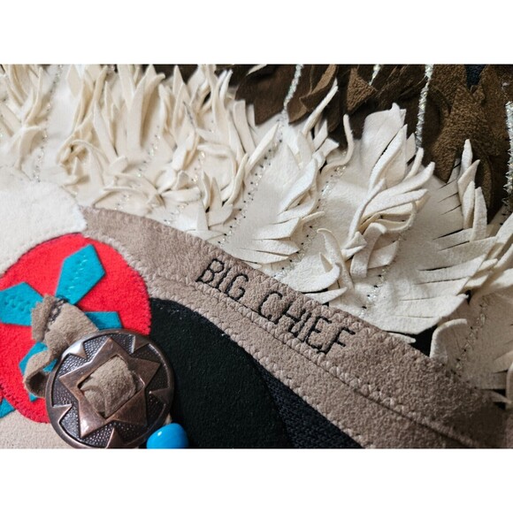 Pro Spirit Select Sweats Black Zip-Up Hoodie – X-Large, Native American Embroide - Picture 12 of 14